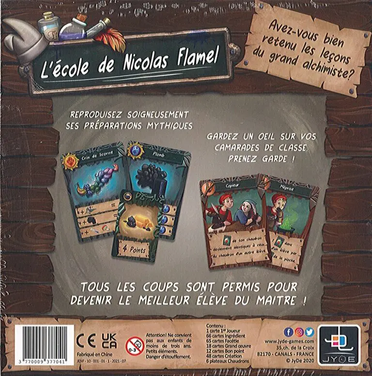 L’Ecole de Nicolas Flamel L’Ecole de Nicolas Flamel