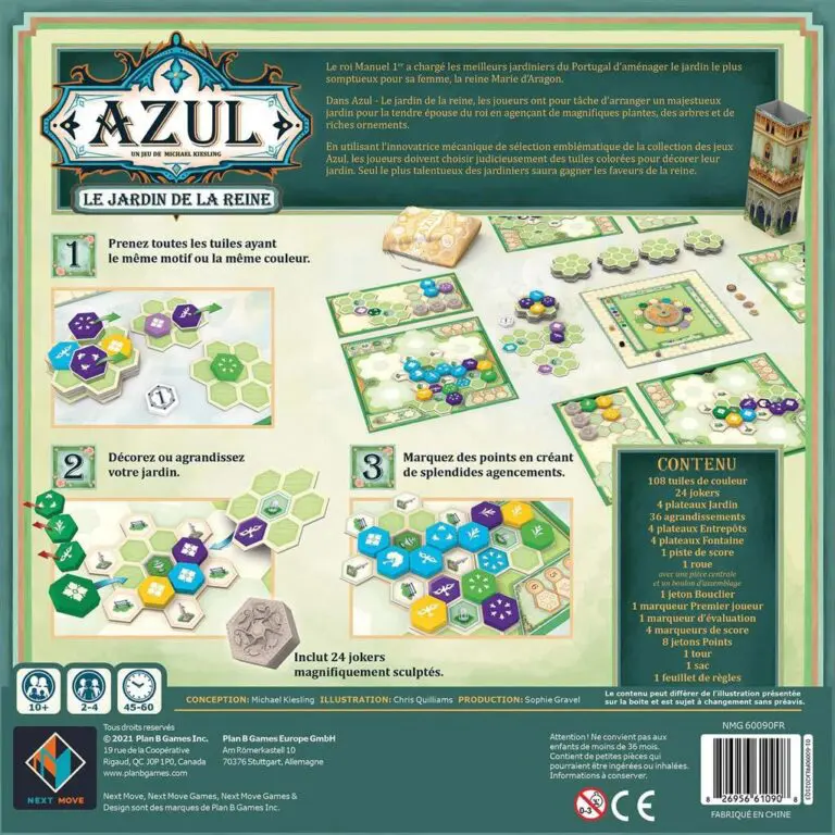 Azul 4 : Le Jardin de la Reine Azul 4 : Le Jardin de la Reine