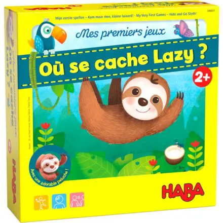 Mes Premiers jeux - Où se cache Lazy ?