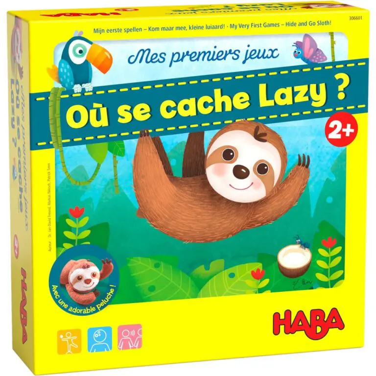 Mes Premiers jeux - Où se cache Lazy ?