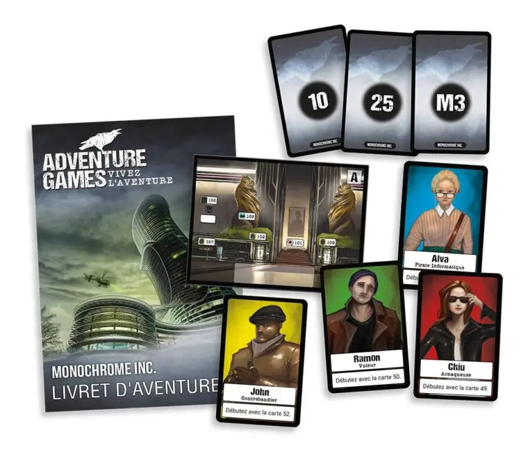 Adventure Games : Monochrome Inc.