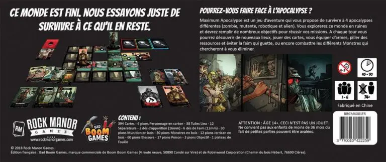 Maximum Apocalypse Core Box