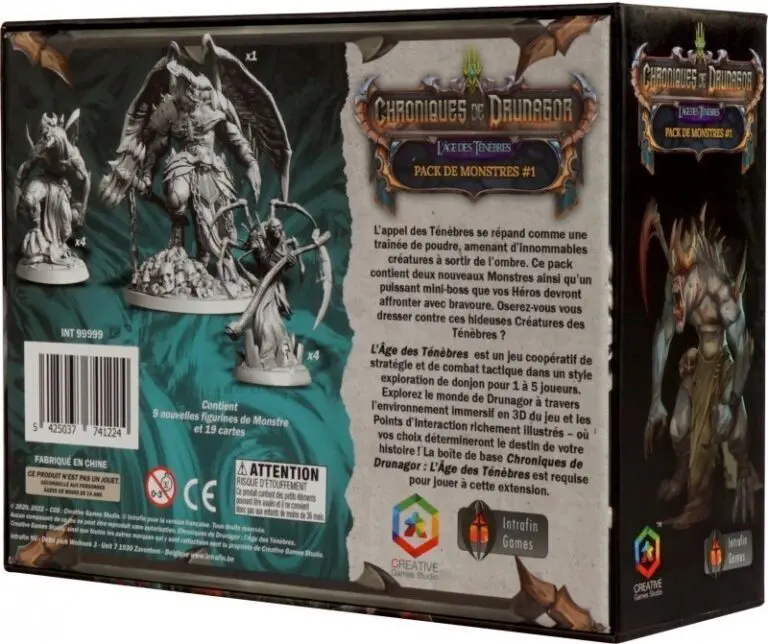 Chroniques de Drunagor VF Pack de Monstres 1 extension Chroniques de Drunagor VF Pack de Monstres 1 extension