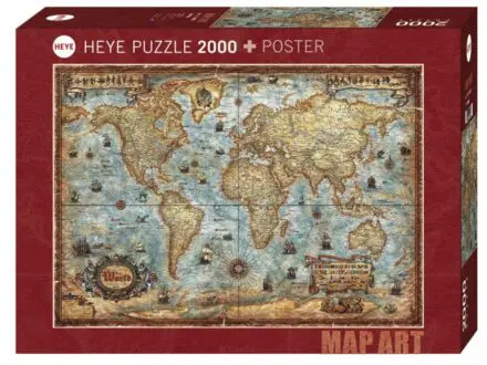 Puzzle 2000 pièces : Amazing World
