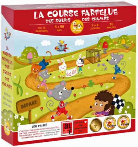 La course farfelue des souris des champs