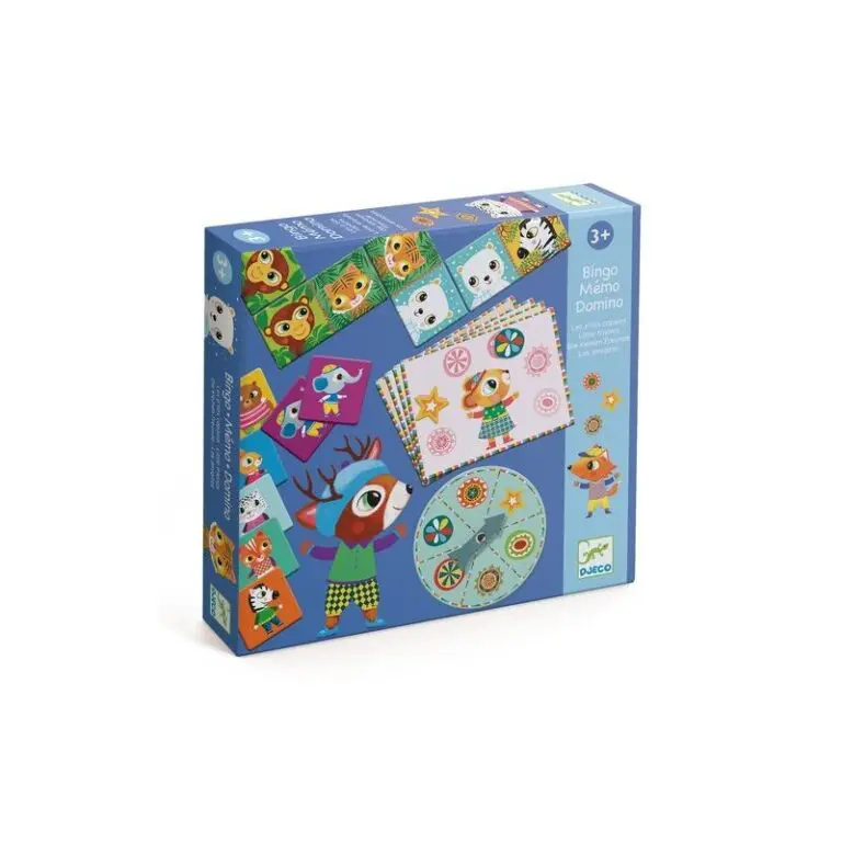 Bingo Mémo Domino - les p’tits copains