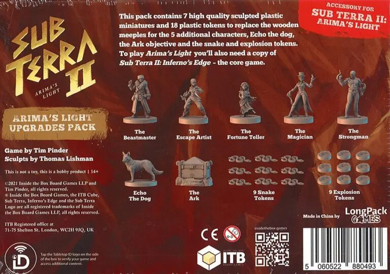 Sub Terra 2 – Pack de Figurines La lumière d’Arima