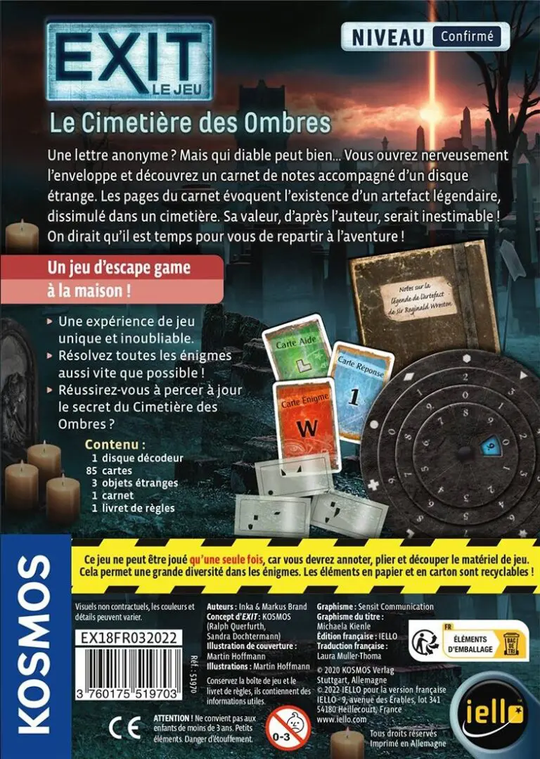 Exit - Le Cimetière des Ombres Exit - Le Cimetière des Ombres