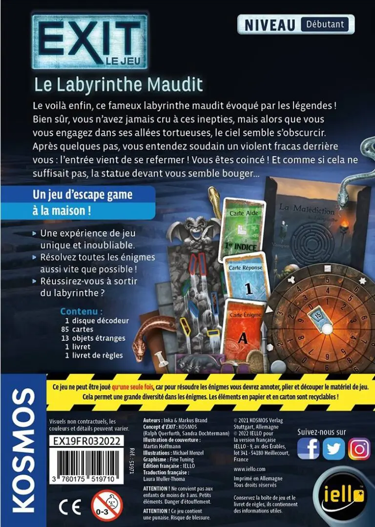Exit - Le Labyrinthe Maudit Exit - Le Labyrinthe Maudit