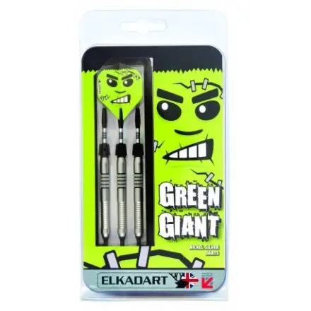 Fléchettes pointe nylon - GREEN GIANT (nickel)