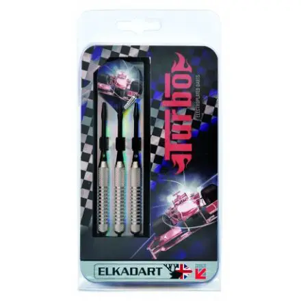 Fléchettes pointe acier - TURBO (nickel)