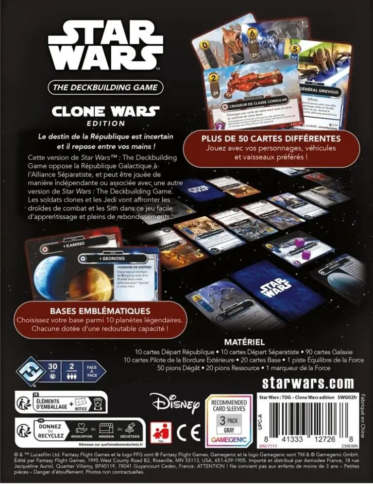 Star Wars : Deck Building : Clone Wars Star Wars : Deck Building : Clone Wars