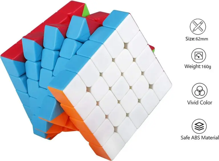 Cube 5x5 Stickerless Moyu Meilong Cube 5x5 Stickerless Moyu Meilong