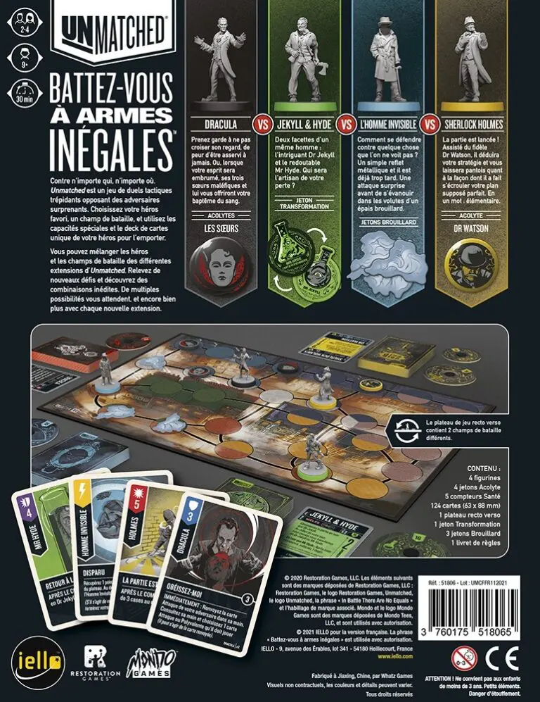 Unmatched : Cobble & Fog