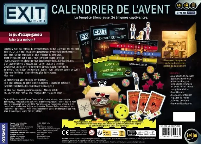 Exit - Calendrier de l’Avent La Tempête Silencieuse