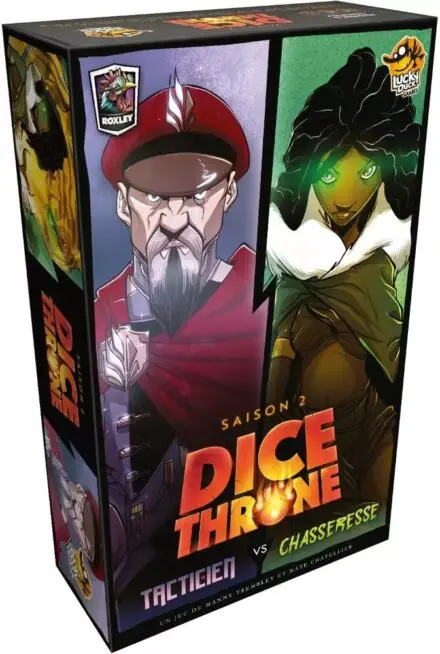 Dice Throne S2- Tacticien vs Chasseresse