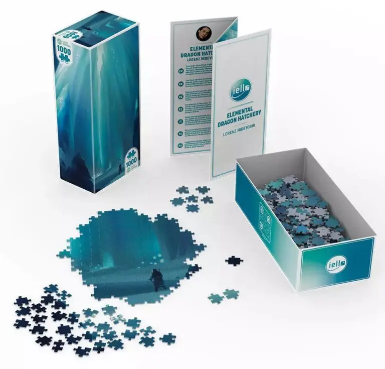 Puzzle 1000 pièces - Elemental Dragon Hatchery