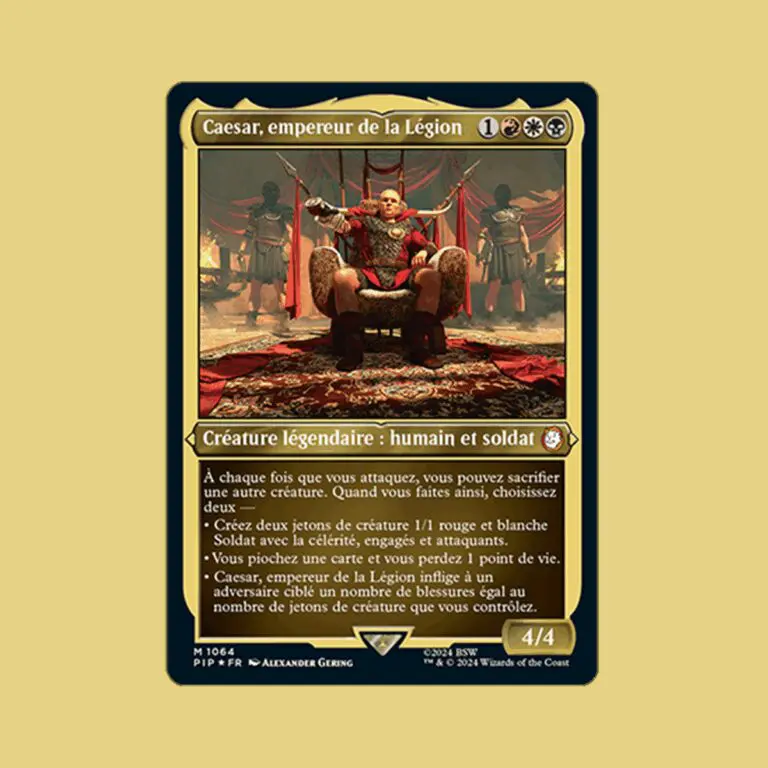 MTG : Fallout - Deck Commander : Ave, Caesar