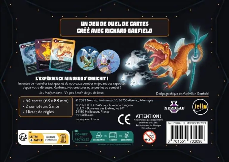 Mindbug : Eternité Suprême Mindbug : Eternité Suprême