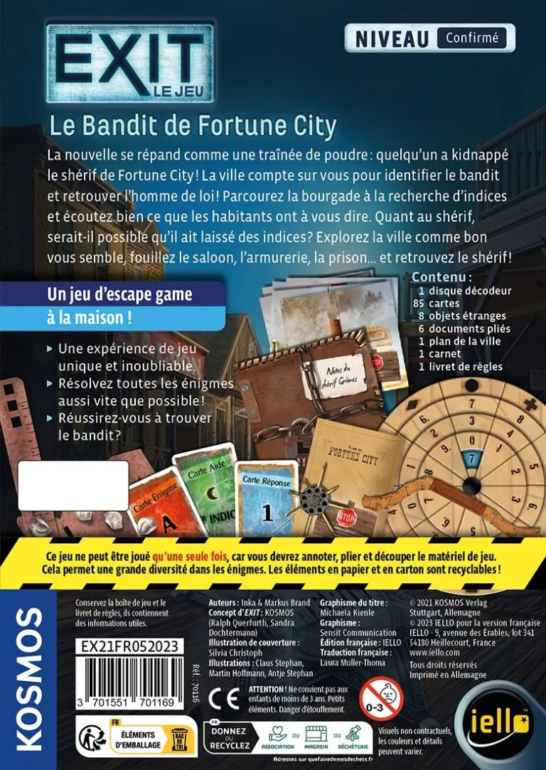 Exit - Le Bandit de fortune City Exit - Le Bandit de fortune City