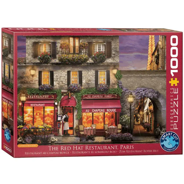 Puzzle 1000 pièces : Restaurant Le Chapeau Rouge Puzzle 1000 pièces : Restaurant Le Chapeau Rouge