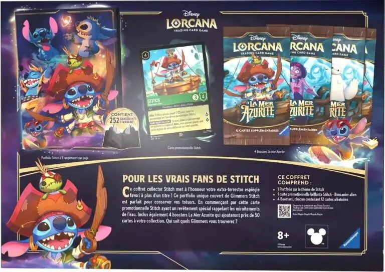 Disney Lorcana 6ème Chapitre - Coffret Cadeau Stitch Disney Lorcana 6ème Chapitre - Coffret Cadeau Stitch