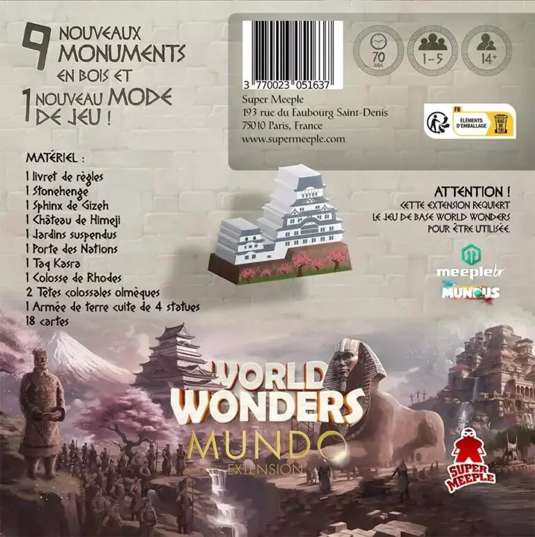 World Wonders - Extension Mundo
