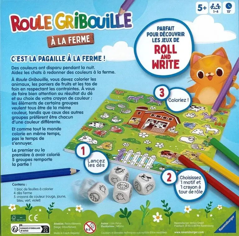 Roule Gribouille à la Ferme