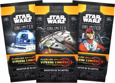 Star Wars Unlimited Passage Vitesse Lumière Booster Fr