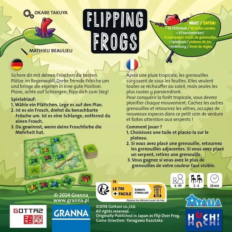 Flipping Frogs
