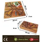 Jeu de Tock Pliable “Le Délirant” 4 joueurs