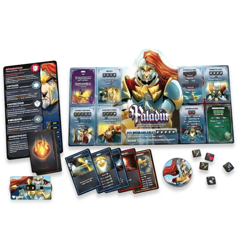 Dice Throne - Moine vs Paladin