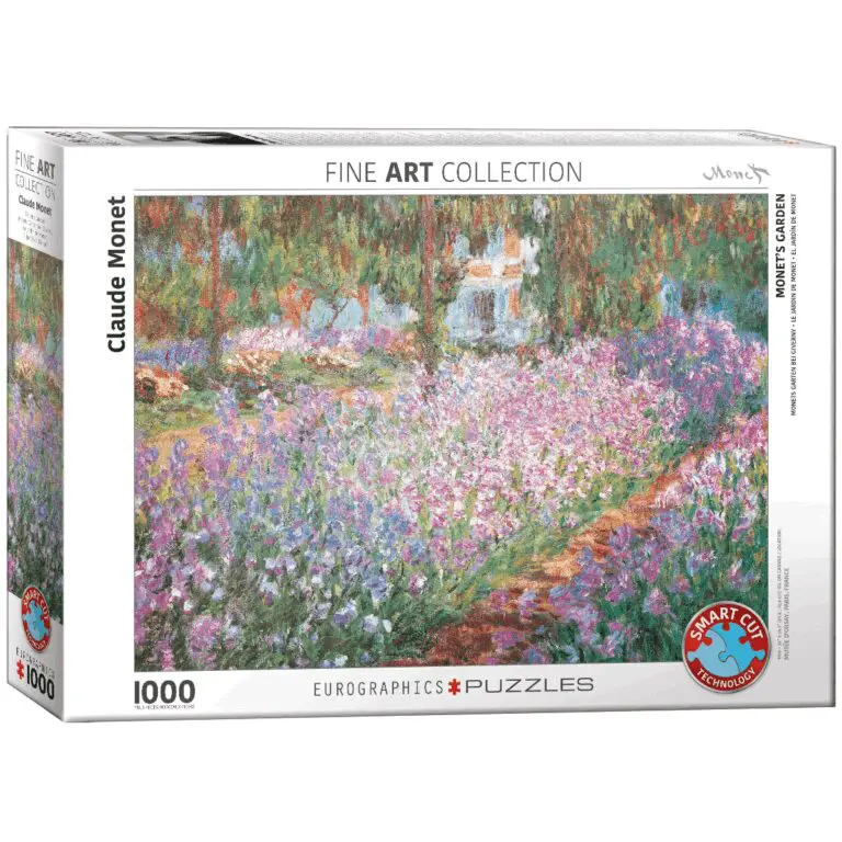 Puzzle 1000 pièces : Le Jardin - Monet Puzzle 1000 pièces : Le Jardin - Monet