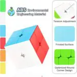 Cube 2x2 Stickerless QiYi QiDi S2 Cube 2x2 Stickerless QiYi QiDi S2