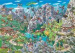 Puzzle 1000 pièces :  Alpine Fun, Tanck Puzzle 1000 pièces : Alpine Fun, Tanck