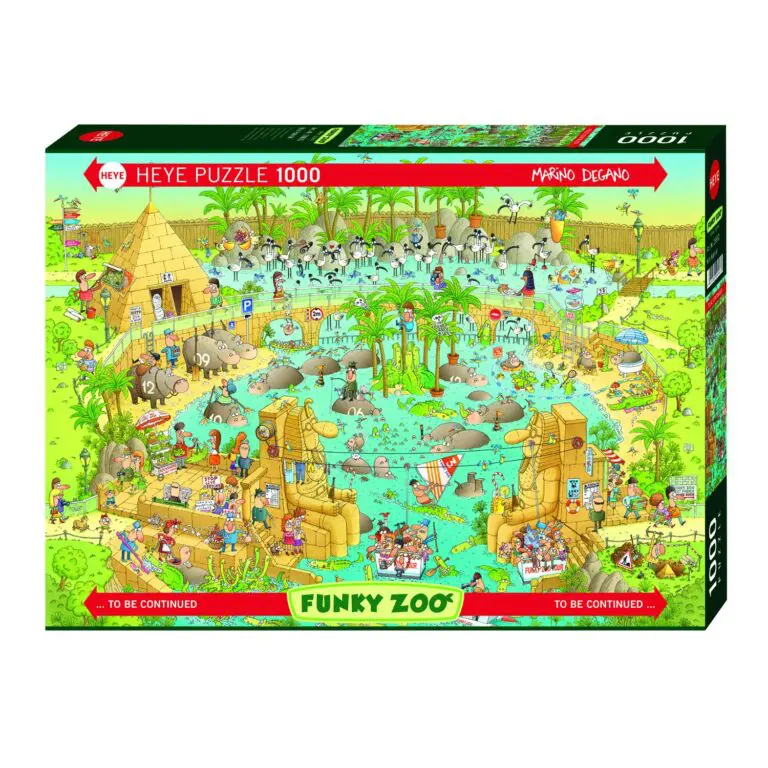 Puzzle 1000 pièces : Zoo Habitat du Nil