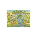 Puzzle 1000 pièces : Zoo Habitat du Nil