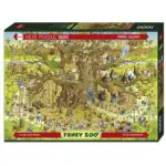 Puzzle 1000 pièces : Singes Habitat