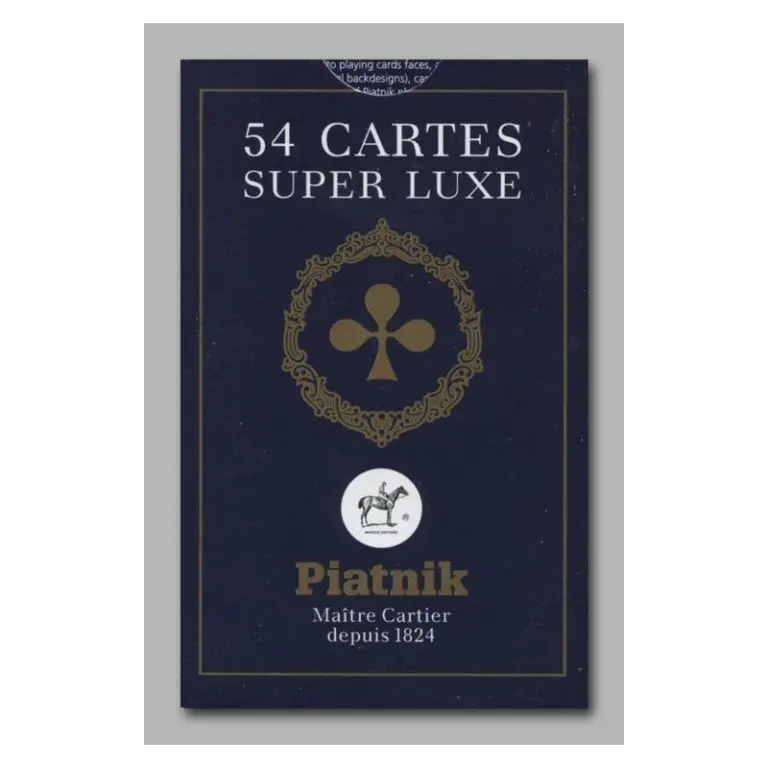 54 cartes - Clasiques  Piatnik étui carton 54 cartes - Clasiques Piatnik étui carton