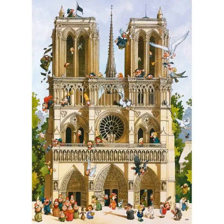 Puzzle 1000 pièces : Vive Notre Dame Puzzle 1000 pièces : Vive Notre Dame