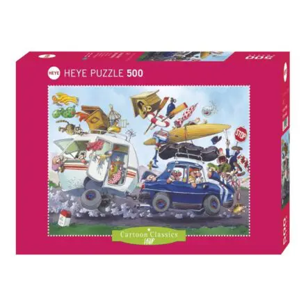 Puzzle 500 pièces : Off On Holiday