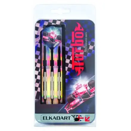 Fléchettes pointe nylon - TURBO (nickel)