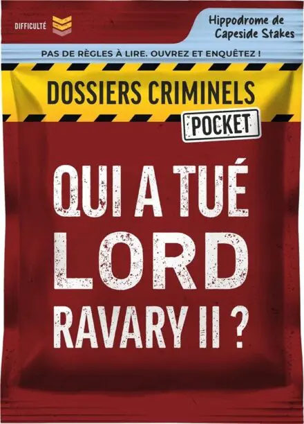 Dossiers Criminels Pocket - Qui a tué Lord Ravary II ?