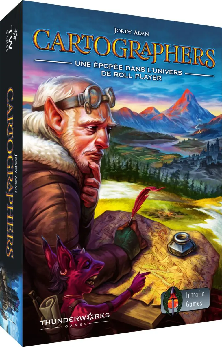 Cartographers - Épopée dans l'Univers Roll Player Cartographers - Épopée dans l'Univers Roll Player