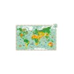 Puzzle observation - tour du monde 200 pcs +livre