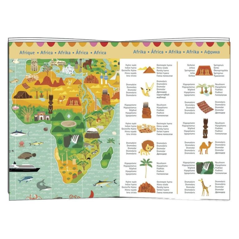 Puzzle observation - tour du monde 200 pcs +livre