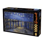 Puzzle 1000 pièces : Van Gogh - La nuit