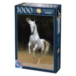 Puzzle 1000 pièces : Cheval Blanc