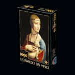 Puzzle 1000 pièces : Vinci - La Dame à l’Hermine