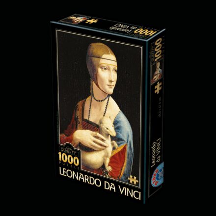 Puzzle 1000 pièces : Vinci - La Dame à l’Hermine